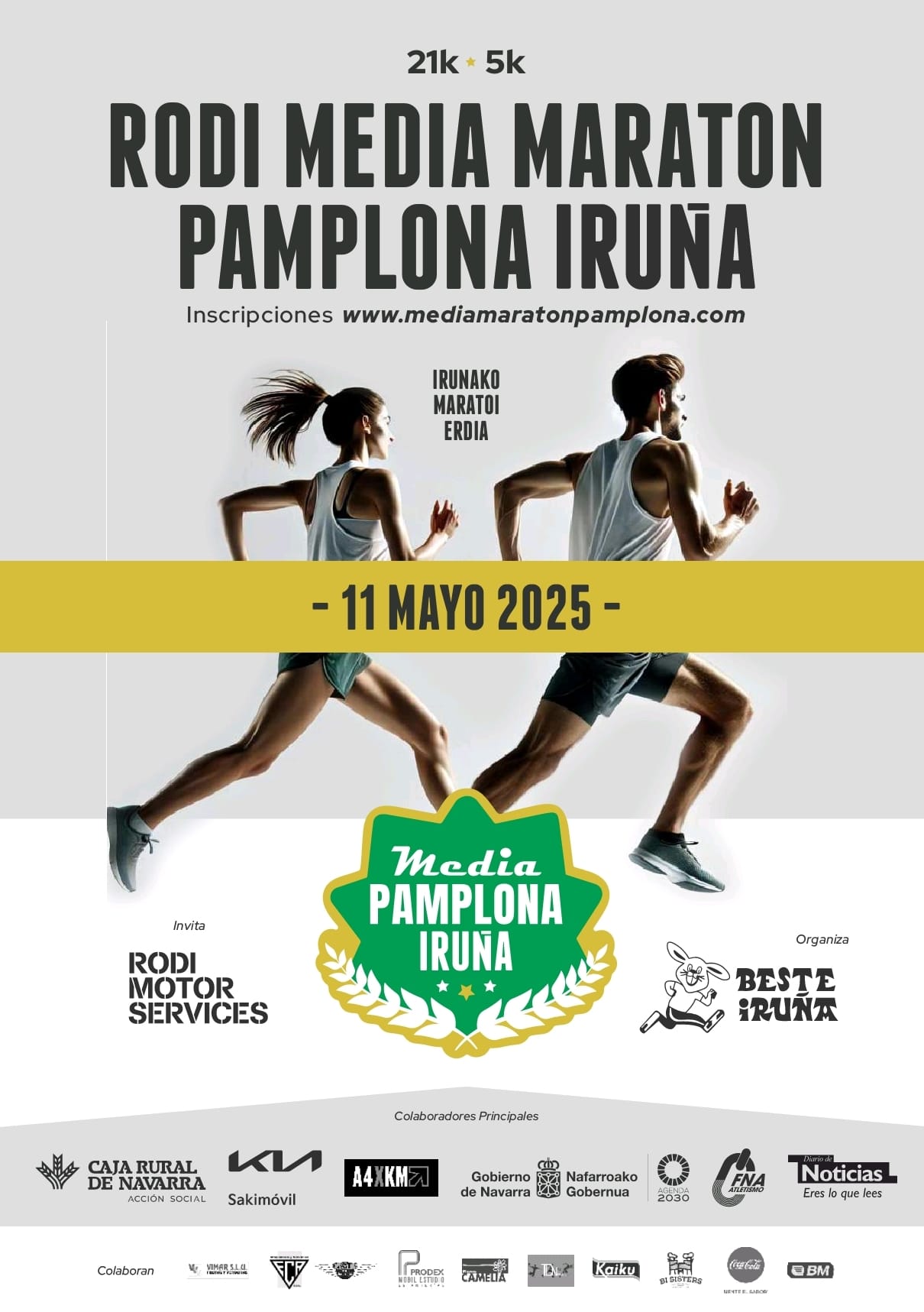 Rodi Media Marat&oacute;n Pamplona-Iru&ntilde;a